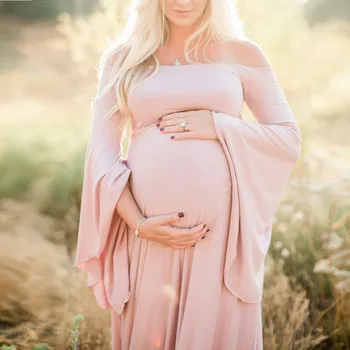 2019 Motinystės Fotografija Rekvizitai Maxi Nėštumo Drabužiai Nėrinių Motinystės Suknelė Išgalvotas Fotografavimo Nuotraukų Vasaros Nėščia Suknelė, Xxl-5xl