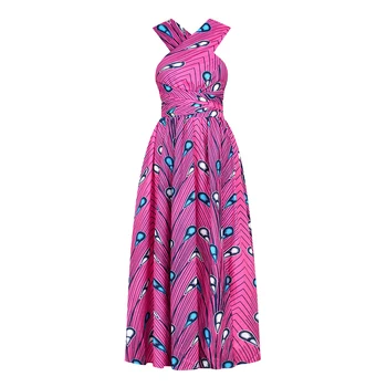 2020 metų Vasaros Seksualus mados suknelė Amerikos, europos drabužių Afrikos suknelės moterims ropa africana mujer tenue africaine femme