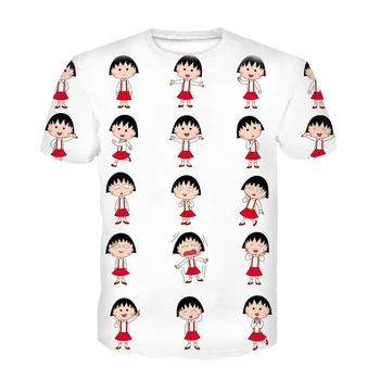 2020 Naujas 3D Skaitmeniniu būdu Atspausdintas Vyšnių Kamuolius Vaikams Apvalios Kaklo marškinėliai Atsitiktinis marškinėliai Vyrams ir Moterims Harajuku marškinėliai