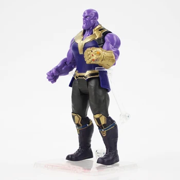3Styles 18cm Marvel Keršytojas 3 Begalybės Karo Thanos Geležies žmogus-Voras Hulk PVC Kilnojamojo Kolekcijos Paveikslas Modelis Žaislas, Lėlė Dovana