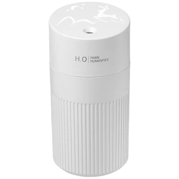 420ML Nešiojamų Buitiniai Ultragarsinis Oro USB Humidifer Aromaterapija Naktį Šviesos Drėkintuvai Namų