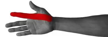 50pcs 2,5 cm*7.7 cm kinesio piršto juosta juostos fingerboard piršto apsaugos juostos elastinga piršto sporto lipnia juosta