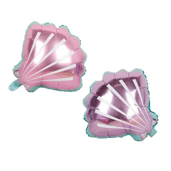 5vnt 50*54cm Dideli jūrų gyvūnai Folija Balionai pink shell 