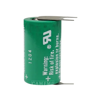 5VNT CR1/2AA šilumos matuoklius Šilumos kainos Dujų skirstymo įrenginių Mteter Baterija CR14250 1/2AA 3V Ličio Baterija pagaminta Vokietijoje