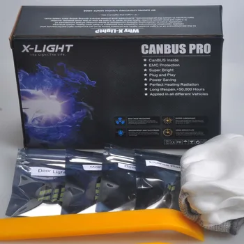 8x Canbus Pro Xenon White Priemokos Interjero LED Žemėlapis Šviesos Rinkinys, skirtas 