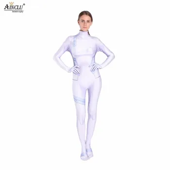 Ainclu Anime 3D Aukštos Kokybės Moterų, Vaikų NUMYLĖTINIS į FRANXX ICHIGO Cosplay Kostiumų Zentai Bodysuit Kostiumas Jumpsuits