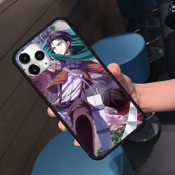 Akermano Ataka Titan anime Telefono dėklas skirtas iPhone 11 Pro XS MAX 12 MINI XR X