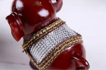 ANGRLY Dervos amatų Dramblys Diamond Įdarbinti pinigus dramblys Talismanas Namų Dekoravimo Vestuvių dekoravimo kalėdų hatchimals