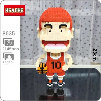 Anime Slam Dunk Hanamichi Sakuragi krepšininkas 3D Modelį 
