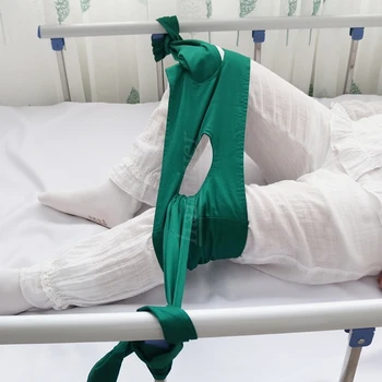 Apribojimai kelio su kojos kelio sąnario apatinės fiksuotojo prieš maišydami tvirtinimo vyresnio amžiaus pacientų slaugos lova