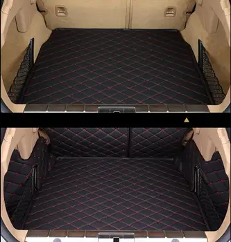 Automobilių stiliaus prabangūs pluošto oda automobilio bagažo skyriaus kilimėlis porsche panamera 2010-2020 m. 2018 m. 2019 m. 2016 m. 2017 m. 2013 priedai