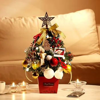 Darbalaukio Mažas Mini Kalėdų Dekoro Medžio Šviesa 