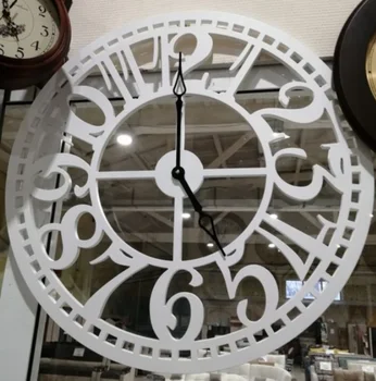 Didelio skersmens laikrodis loft stiliaus Michailas Moskvin Kartą 1.2 skersmuo 65 cm