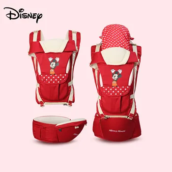 Disney baby carrier kuprinė juosmens atrama keturis sezonus daugiafunkcinis vaikai sėdi išmatose laikykite vaikams 0-36month
