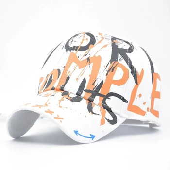 Doodle Beisbolo kepuraitę Moterų Grafiti Hat 