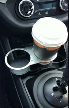 Du kartus skylę automobilių reikmenys puodelio laikiklis / gėrimų rack montavimo Volkswagen VW Tiguan Passat B5 tiguan Gol