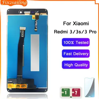 Fix2sailing LCD Ekranas XIAOMI Redmi 3S LCD Ekranas Jutiklinis Ekranas Pakeitimo skaitmeninis keitiklis Asamblėjos XIAOMI Redmi 3 3