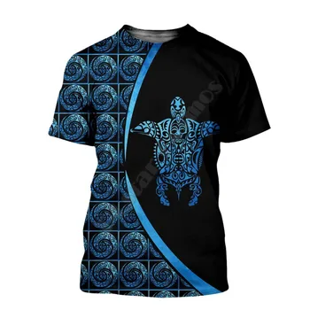 Gyvūnų Nuostabi Sea Turtle Harajuku Šortai Rankovės Mados 3D Atspausdintas Šortai Rankovėmis marškinėliai Vyrams/Moterims t shirts