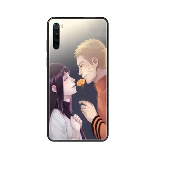 Hinata NARUTO Uzumaki Anime Telefoną atveju Xiaomi Redmi Pastaba S2 4 5 6 7 8 A S X Plus Pro black tendencija vandeniui meno Etui