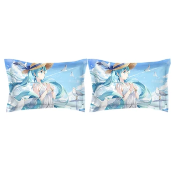Japonų Anime antklodė padengti nustato Paauglių Mergaičių Patalynės Komplektas Twin visą Karalienė, Karalius du kartus su Užvalkalas Antklodžių užvalkalus 3pcs patalyne