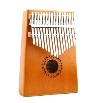 Kalimba 17 Fortepijono Klavišus Aukštos Kokybės Mediena, Raudonmedžio Mbira Kūno Muzikos Instrumentai Kalimba Fortepijoninės Kūrybos Music Box