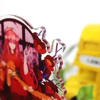 Keychain Vyras Septynios Mirtinos Nuodėmės Key Chain Moteris Aukštos Kokybės Porų Paketų Prižiūrėtojų Raktinę Akrilo Nuolatinis Raktų Žiedas Mados Anime Porte Clef