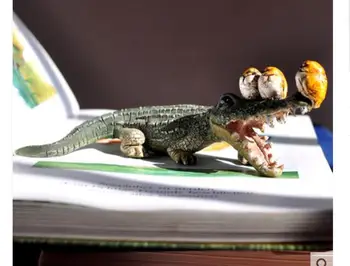 Kūrybinės animacijos įdomus krokodilas maži, iki Šiaurės stiliaus studija apdailos duoti vaikinui, dovanos statula namų puošybai vestuvių