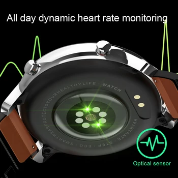 L11 Smart Watch Vyrai Moterys EKG+PPG, Širdies ritmą, Kraujo Spaudimą, Stebėti Orų Smartwatch Sport Fitness Tracker, skirtų 