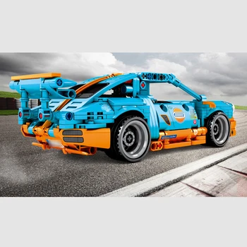 Mini Kietas Garsaus Sporto Lenktynių Ferr Ari Žaislas Automobilio Modelį Sujungimas Blokai Berniukų Mėgstamos Pasidaryk Pats Asamblėjos Dovana Metu