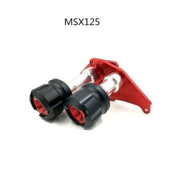 Motociklo variklio apsaugos, anti-drop plastiko Kritimo Atsparumo Raštas Taurės Modifikuotų lašas apsaugos laikiklis MSX125 MSX-SF