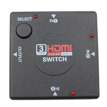 Naujas HDMI Uosto 1080P 3 Įvesties Ir 1 Išvesties 4K Adapteris HDMI Splitter 3/5 Uosto HDMI Switcher 