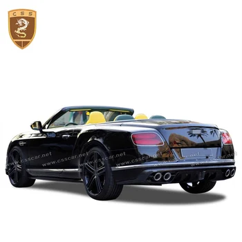 Nekilnojamojo Anglies pluošto kėbulo rinkiniai priekinis buferis galinis buferis slenksciai galinis sparnas spoileris Už Bentley GT Continenta