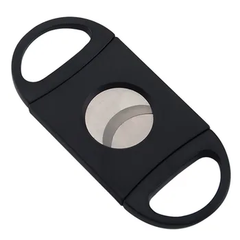Nešiojamų Dvigubai Žirklių Geležtės Nerūdijančio Plieno Dūmų Clipper Vyrų Rūkymo Puncher Įrankis