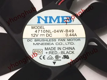 NMB-MAT 4710NL-04W-B49 P50 DC 12V 0.44 3-wire 120x120x25mm Serverio Aušinimo Ventiliatorius