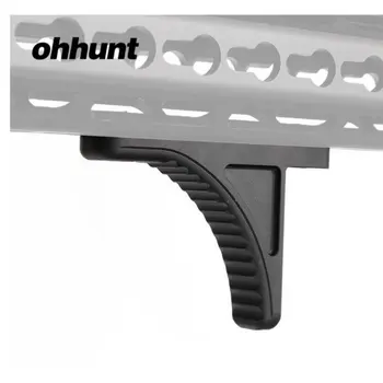 Ohhunt Taktinis Medžioklės Ranka Sustabdyti Handstop Barikada Poilsio Keymod Geležinkelių Handguard Standartinę Sąsają, Aliuminio, Black Tan