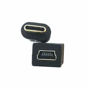 Paauksuoti 25cm USB3.1 C Tipo Male Micro USB 2.0 5Pin Moteris Duomenų Kabelis Laido Nexus 5X 6P