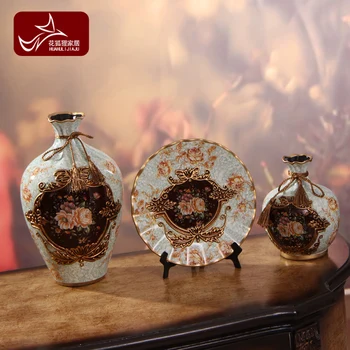 Prabanga Europos stilius, apdaila, apdailos, Namų Dekoravimo trijų dalių keramikos amatai apdaila mados dovana kambarys