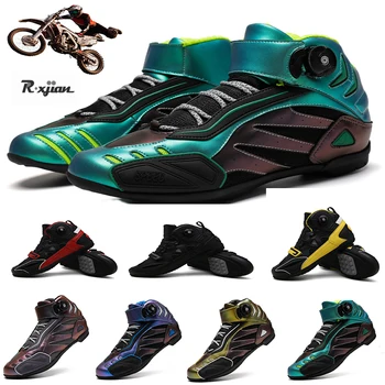 R. xjian prekės motociklininkų profesionalų batai vyrams lenktynių motociklo batai motociklo kelių jojimo batai dydis 36-47#