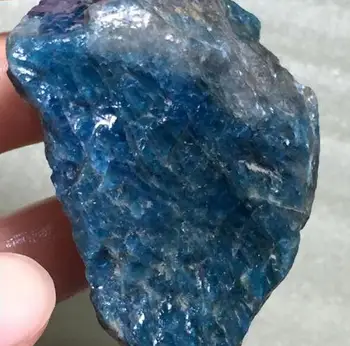 Reti!!Mėlyna Žalia Apatite Natūralus Mineralinis Kristalas