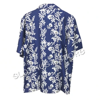 Senovinių Gėlių Spausdinti Havajų Marškinėliai Harajuku Plati Apykaklė Lopas Kišenėje Marškinėliai Nemokamas Pristatymas