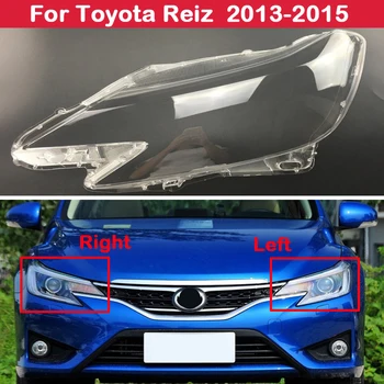Skaidrus, Toyota Reiz 2013 Naują Priekinį Automobilio Apsauginis gaubtas, žibintai, stiklai lempos atspalvis shell lempos
