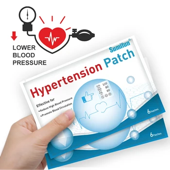 Sumifun 18Pcs/3Bags Hipertenzija Pataisa Sumažinti Kontroliuoti Aukštą Kraujo Spaudimą Gipso Kinų Žolelių sumažinti Kraujo Spaudimą