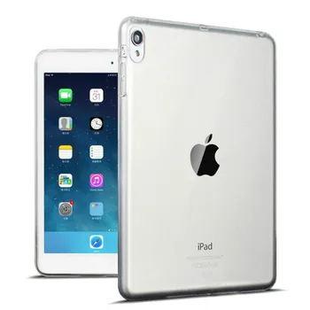 Tablet Case For iPad Pro 12.9 colių 2018 Atveju Slim Crystal Clear TPU Silikoninis Galinio Dangtelio 12.9 