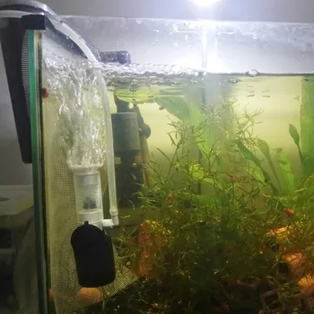 Ultra-quiet Išorės Mini Filtras Mažas Pneumatinis Filtras Akvariumo Išjungti Povandeninis Deguonies Žuvų Akvariumas Siurblio Priedai Naujas