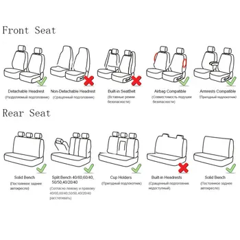 Visiška linų pluošto automobilių sėdynės padengti automobilių sėdynės apima jeep compass grand cherokee xj 2011 