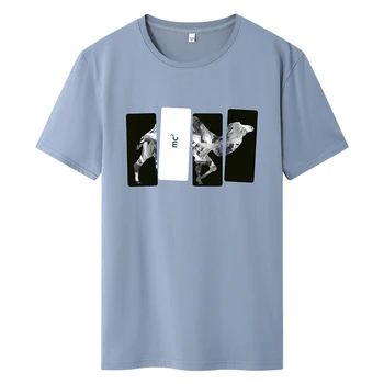 Vyrų vasara medvilnės atsitiktinis patogiai trumpomis rankovėmis T-shirt mados gyvūnų spausdinti vyrų ir moterų trumpomis Rankovėmis T-Shirt Viršų