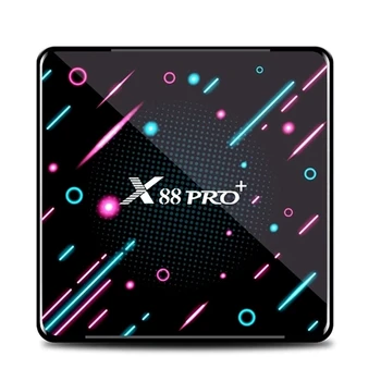 X88 PRO Plus Octa Core Android 9.0 TV Box 4GB+64GB Rockchip RK3368PRO 1080P 4K 