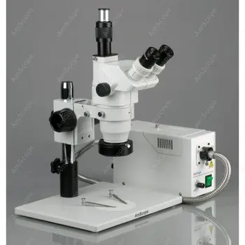 Zoom Mikroskopas-AmScope Prekių 3.35 X-45X Stereo, Zoom Mikroskopas su Optinio Pluošto Šviesos Žiedas