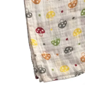 115x110cm Muslino kūdikių suvystyti antklodė baby suvystyti Medvilnė Naujagimiui Vonia Rankšluostį Suvystyti Antklodės Dizaino Multi Funkcijos