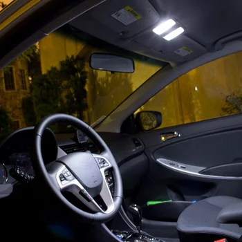 13x Canbus Klaidų, LED Interjero Šviesos Rinkinio Pakuotėje (2012-m. Buick Enclave Automobilių Reikmenys Žemėlapis Dome Kamieno Licencijos Šviesos